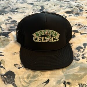 Vintage Boston Celtics Trucker Snapback